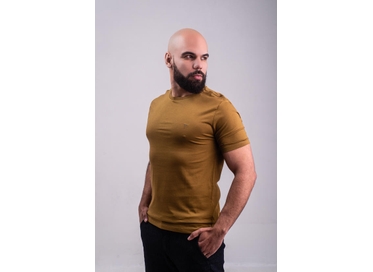 CAMISETA FIO PIMA MC MOSTARDA 54604