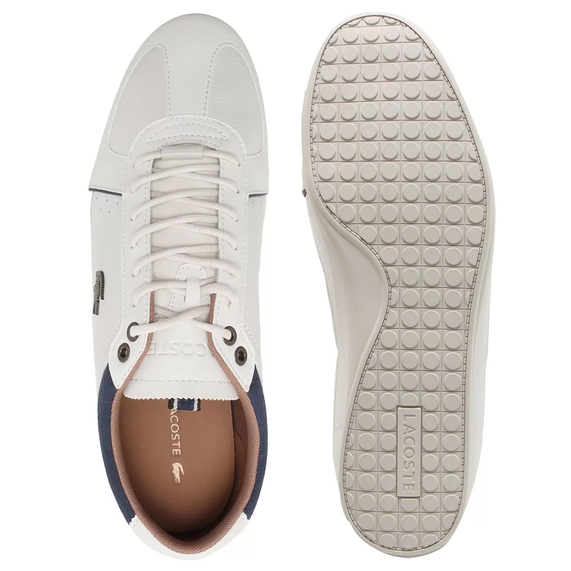 TÊNIS MASCULINO EVARA BRANCO LACOSTE