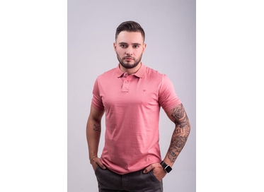 POLO FIO PIMA MC ROSA 54603