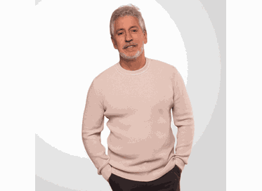 BLUSA MASCULINA PADRÃO CANELADA BEGE