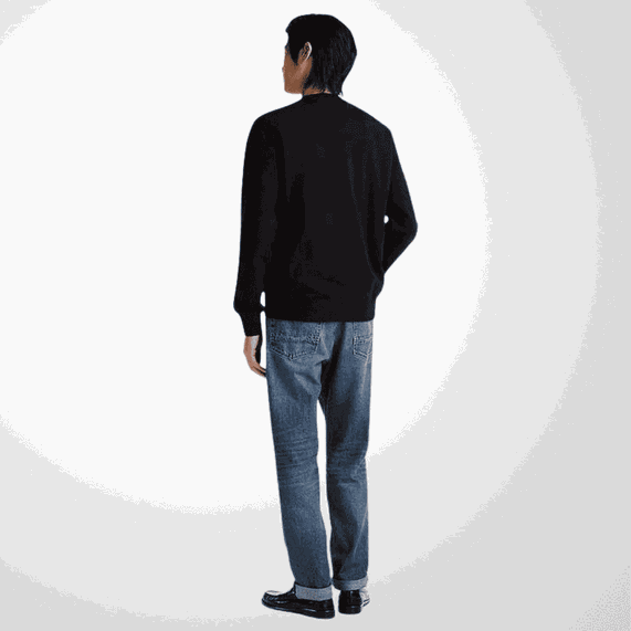 MOLETOM TOMMY HILFIGER MASCULINO PRETO