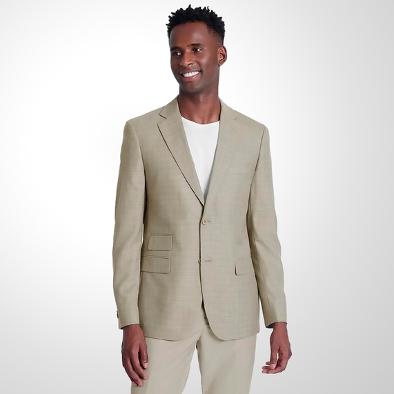 PALETO ARAMIS MASCULINO POLIVISCOSE SUPER SLIM CAQUI