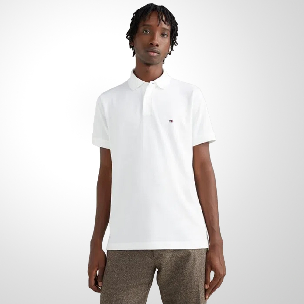 POLO MASCULINA 1985 REGULAR BRANCA TOMMY HILFIGER