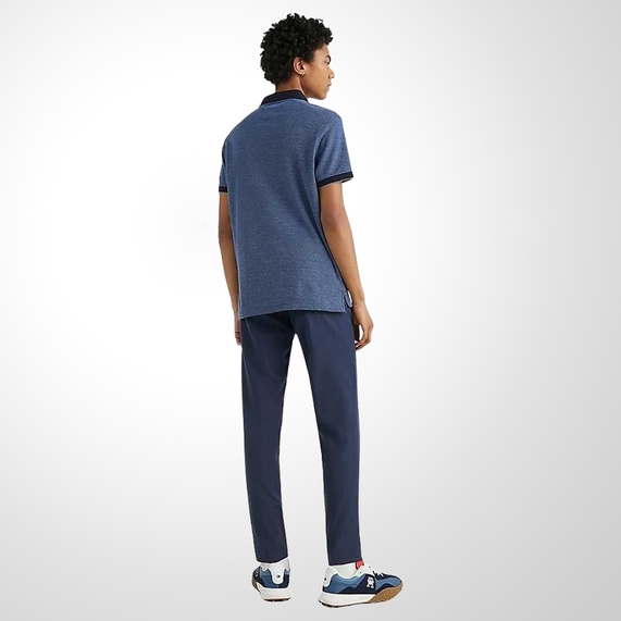 POLO MASCULINA HONEY COMB MARINHO TOMMY HILFIGER