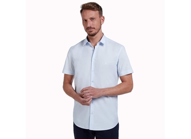 CAMISA CASUAL MC AZUL CLARO 55235