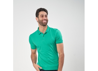 POLO MALHA VERDE PADRÃO