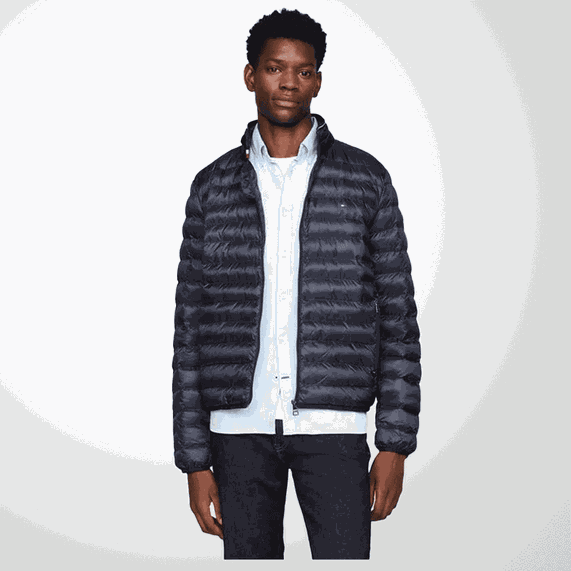 JAQUETA MASCULINA ACOLCHOADA TÉRMICA MARINHO TOMMY HILFIGER