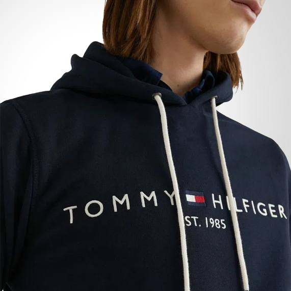 MOLETOM MASCULINO LOGO BORDADO MARINHO TOMMY HILFIGER