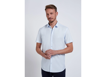 CAMISA CASUAL M/C AZUL CLARO 54066