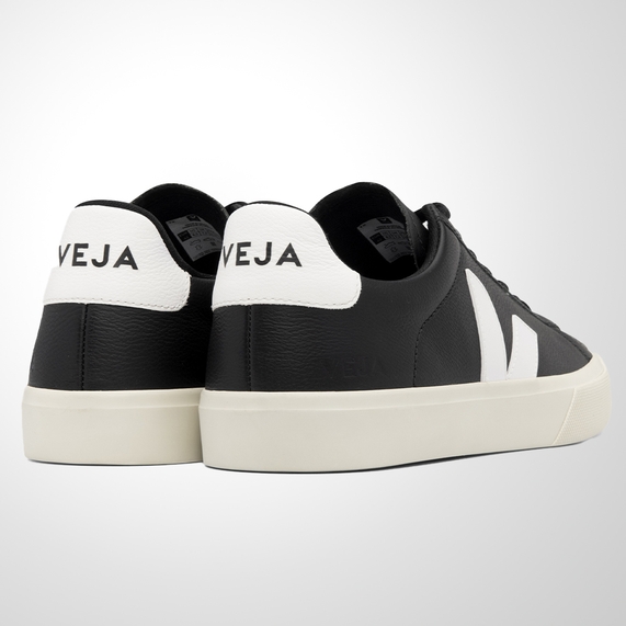 TÊNIS VEJA CAMPO CHROMEFREE BLACK WHITE