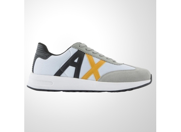 TÊNIS COM DETALHES CONTRASTANTES BRANCO ARMANI EXCHANGE