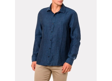 CAMISA CASUAL ML MARINHO CKSM11