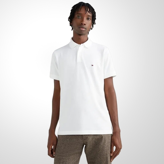POLO MASCULINA 1985 REGULAR BRANCA TOMMY HILFIGER