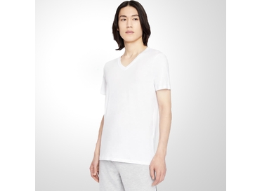 CAMISETA ARMANI EXCHANGE MASCULINA DECOTE V BRANCA