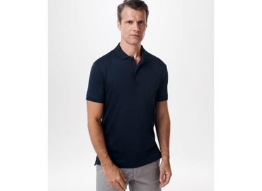 POLO PIMA CLÁSSICA AZUL ESCURO RICARDO ALMEIDA