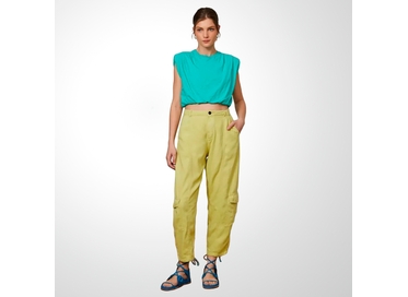 REGATA FEMININA BOX CROPPED COM OMBREIRAS TURQUESA ANIMALE