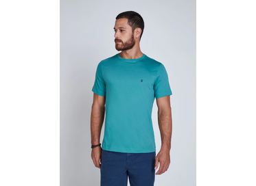 CAMISETA BASICA FIO PIMA M/C VERDE 53420