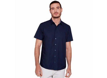 CAMISA CASUAL MC MARINHO 55235