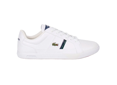 TENIS MASCULINO EUROPA LCR BRZ BRANCO LACOSTE
