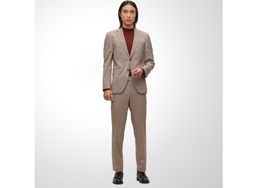 TERNO 2 BOTÕES BEGE BOSS