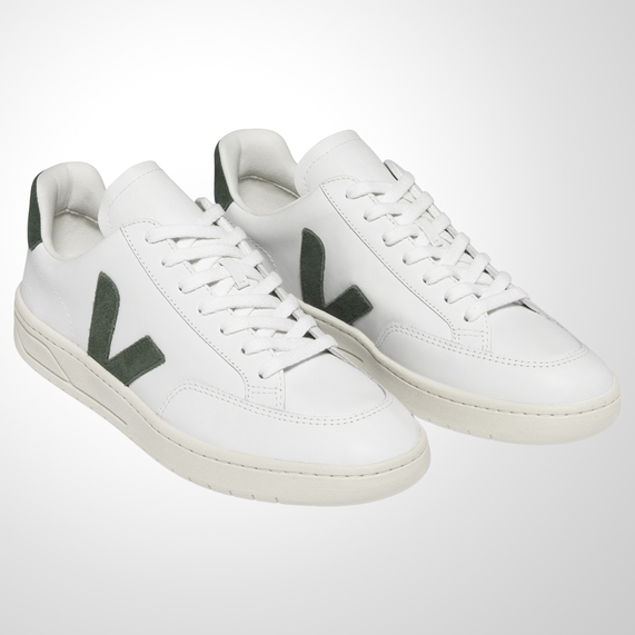 TÊNIS VEJA V-12 LEATHER WHITE CYPRUS