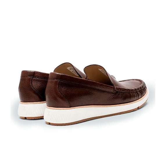 MOCASSIM COSTURA MANUAL MARROM ESCURO RICARDO ALMEIDA