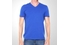 CAMISETA MASCULINA CLÁSSICA GOLA V AZUL TOMMY HILFIGER