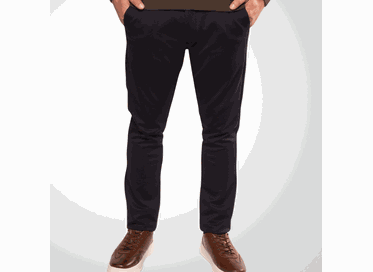CALÇA MASCULINA MALHA PADRÃO SLIM MARINHO