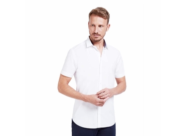 CAMISA CASUAL MC BRANCA 55235