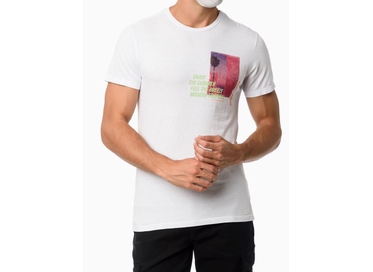 CAMISETA CASUAL M/C BRANCA ECM1PC01TC552