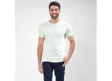 CAMISETA BÁSICA VERDE CLARO PADRÃO