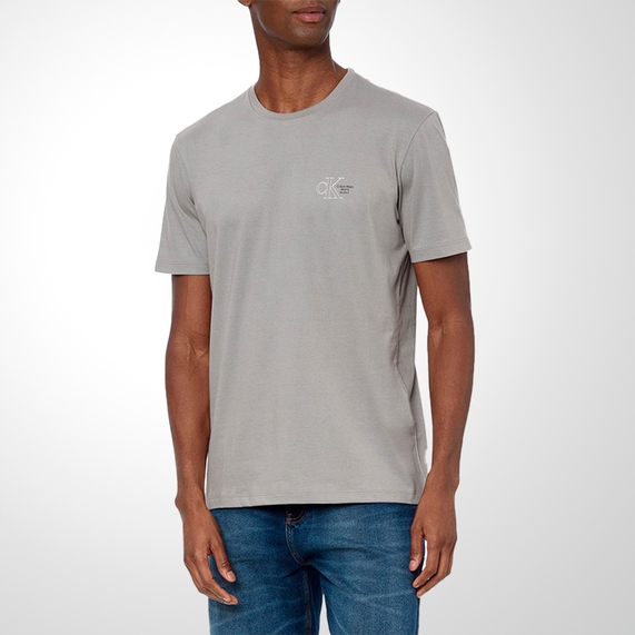 CAMISETA MASCULINA LOGO CK CHUMBO CALVIN KLEIN JEANS