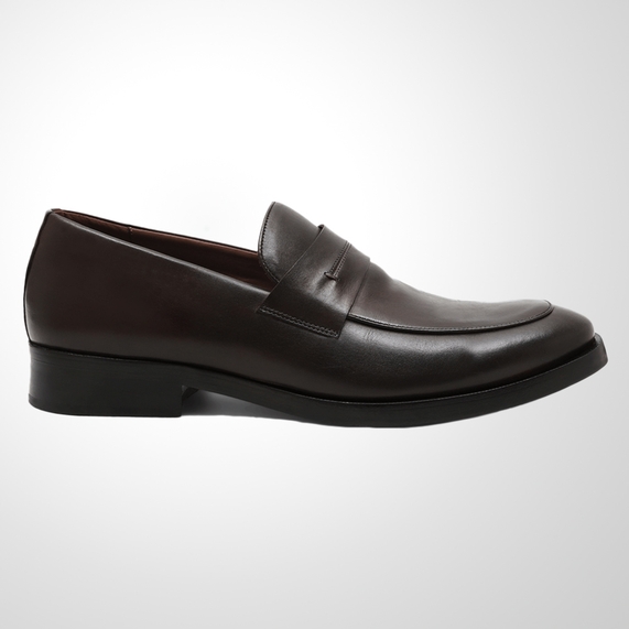 MOCASSIM RICARDO ALMEIDA SOCIAL GRAVATA SOLA COURO MARROM