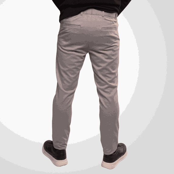 CALÇA ALFAIATARIA MASCULINA PADRÃO CINZA