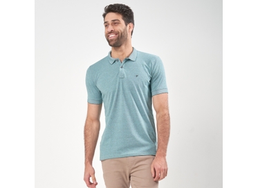 POLO CASUAL MC VERDE PADRAO