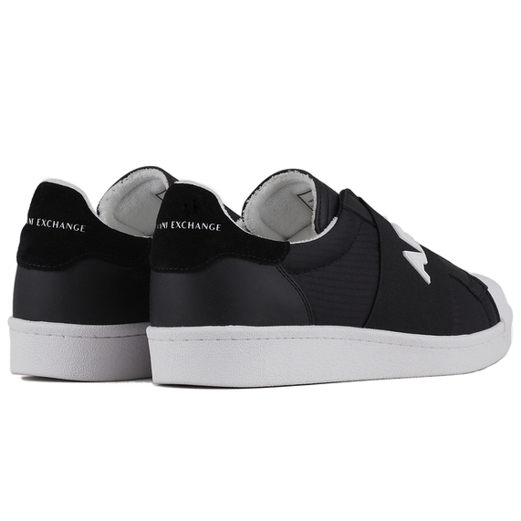TÊNIS MASCULINO COM DETALHES CONTRASTANTES PRETO ARMANI EXCHANGE
