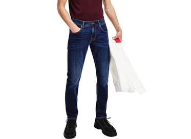 CALÇA JEANS MASCULINA DENTOM RETA CLÁSSICA TOMMY HILFIGER