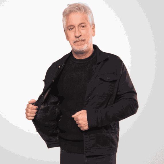 JAQUETA MASCULINA PADRÃO MOLETOM PRETA