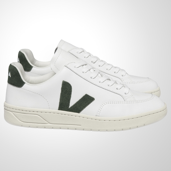 TÊNIS VEJA V-12 LEATHER WHITE CYPRUS
