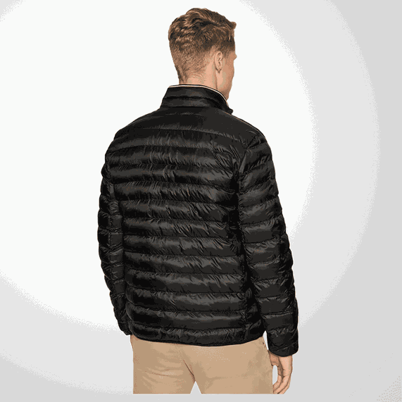 JAQUETA MASCULINA ACOLCHOADA TÉRMICA PRETA TOMMY HILFIGER