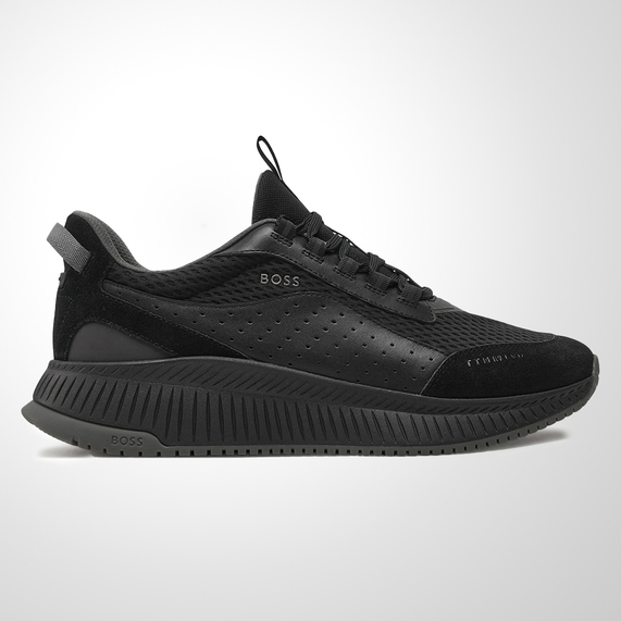 TÊNIS BOSS MASCULINO TTNM EVO SUEDE PRETO