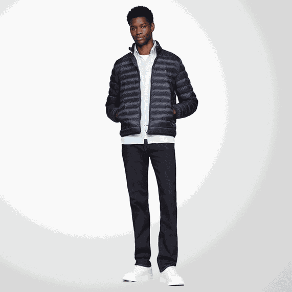 JAQUETA MASCULINA ACOLCHOADA TÉRMICA MARINHO TOMMY HILFIGER