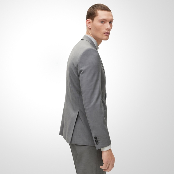 TERNO MASCULINO SLIM FIT CINZA BOSS
