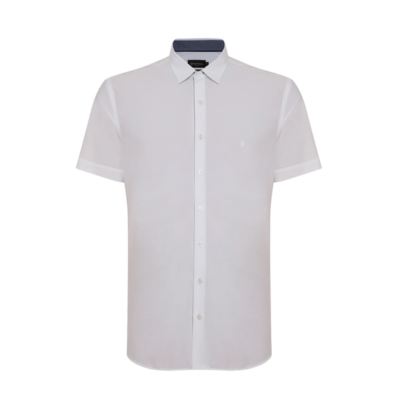 CAMISA CASUAL M/C BRANCA 54066