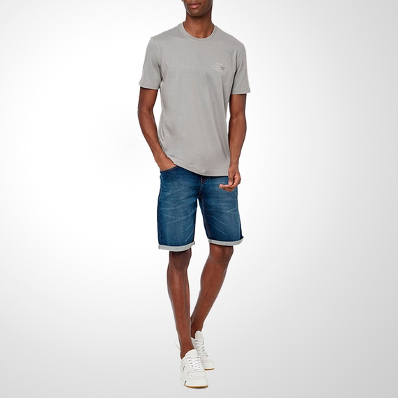 CAMISETA MASCULINA LOGO CK CHUMBO CALVIN KLEIN JEANS
