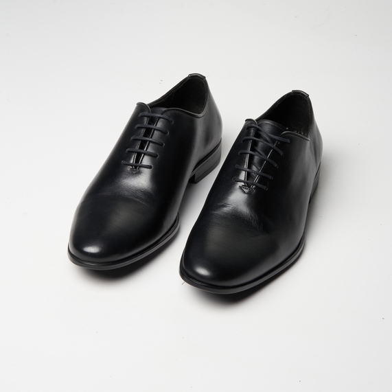 SAPATO SOCIAL MASCULINO COURO PRETO PADRÃO