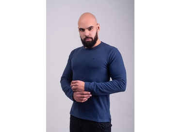 CAMISETA CASUAL ML MARINHO 55016