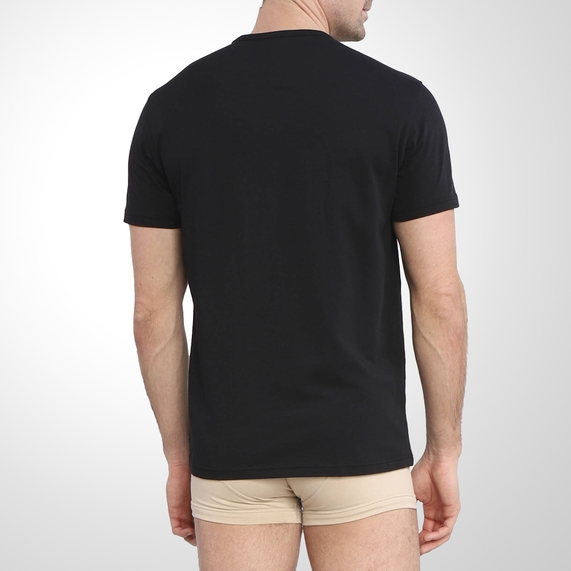 CAMISETA EMPORIO ARMANI MASCULINA UNDERWEAR KIT 2 PRETA
