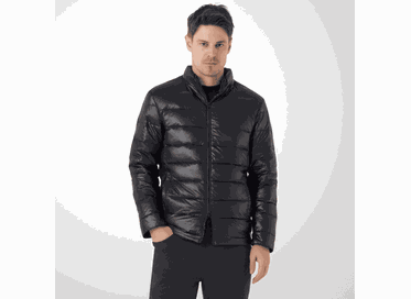 JAQUETA OFICINA PLUMA PRETA