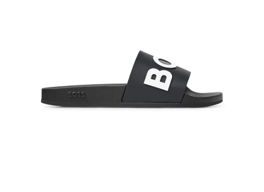 CHINELO MASCULINO HUGO BOSS SLIDE PRETO